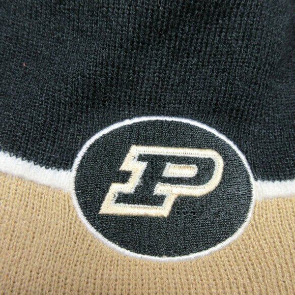 Nike mens black gold Purdue Boilermakers knit winter beanie OS EUC - Picture 4 of 6